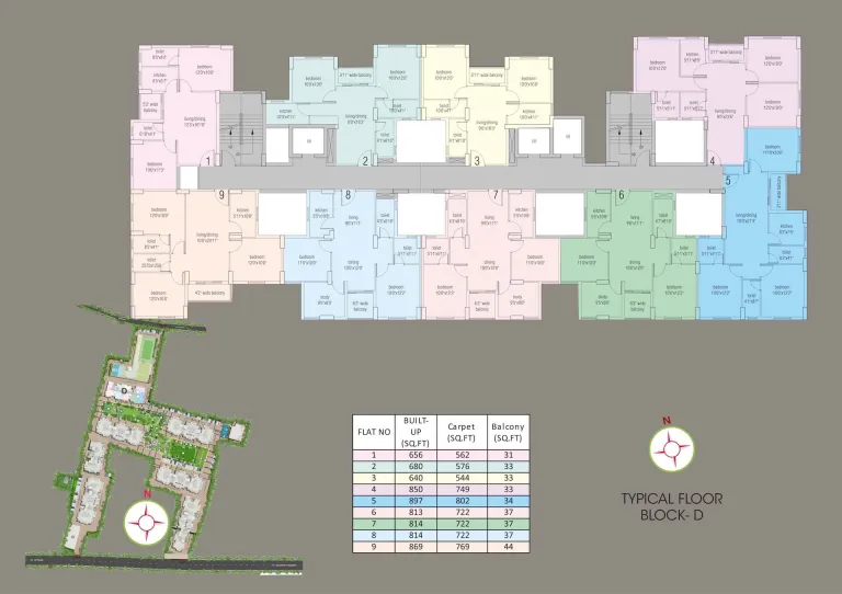 Loharuka Urban Vista floor plan 2