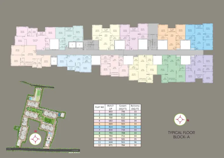 Loharuka Urban Vista floor plan 4